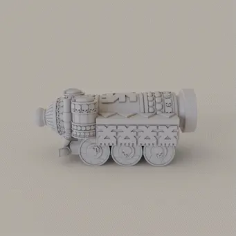 Cannon of Bloodthirsty Chaotic Space Soldiers (Armorcast Cannon proxy)