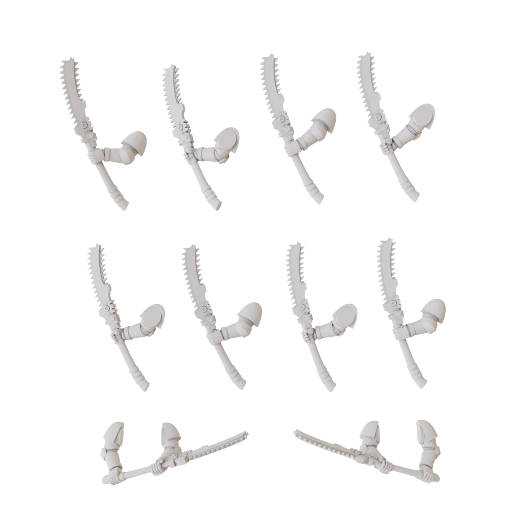 Legion Night Lords Chainglaive Weapon Upgrades