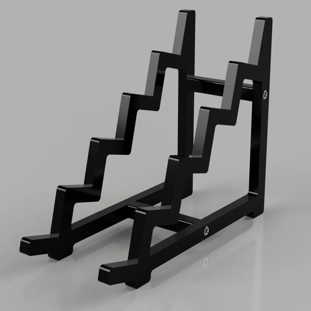 5 Slot Display Stand for Pocket Knives