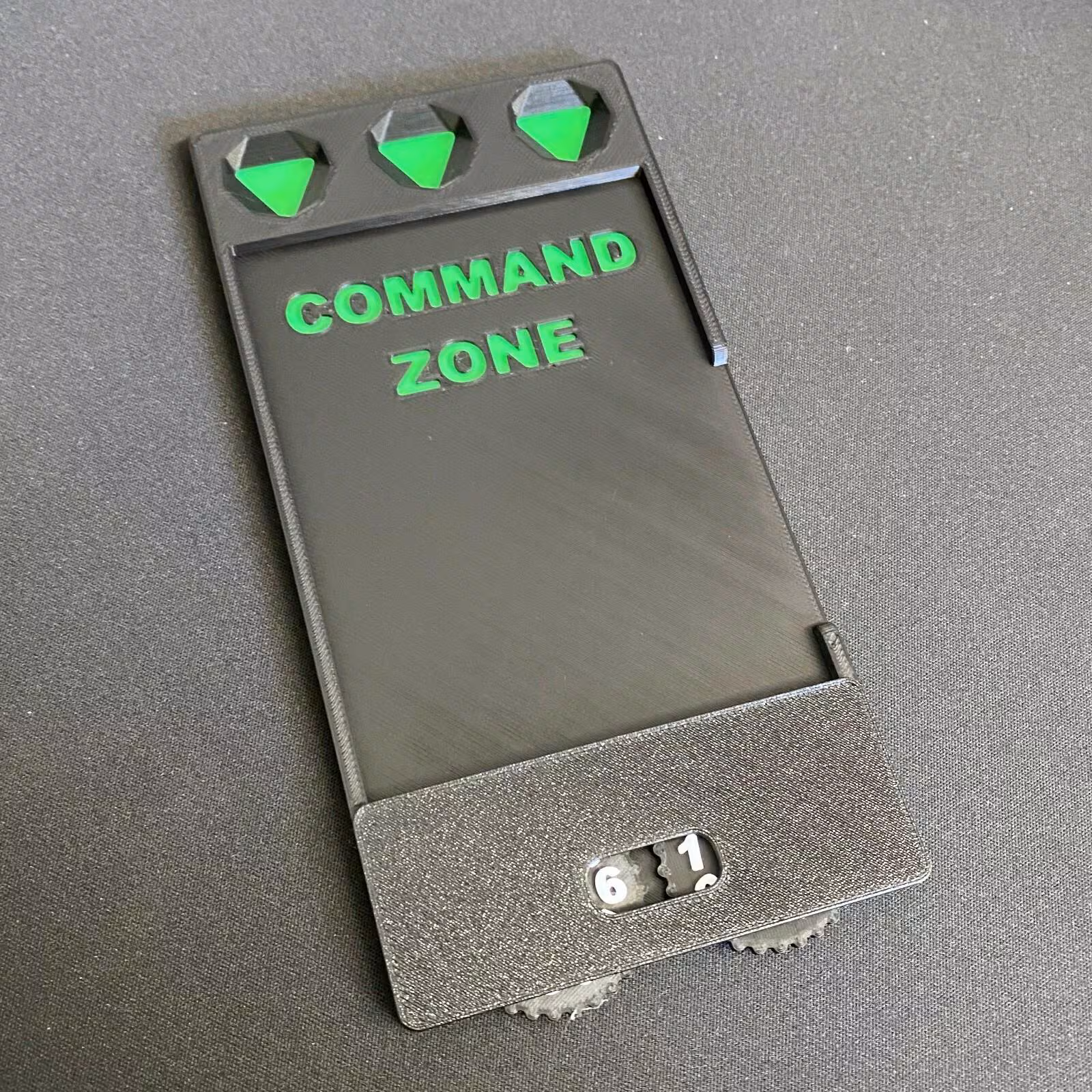 Commander EDH Command Zone - With Life Spinners